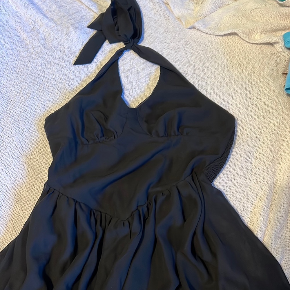 soft black dress